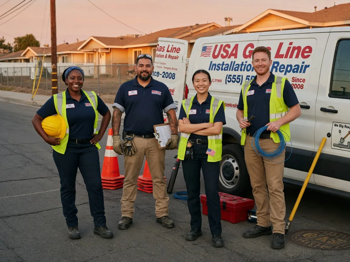 Gas Line Installation company in Latah, WA